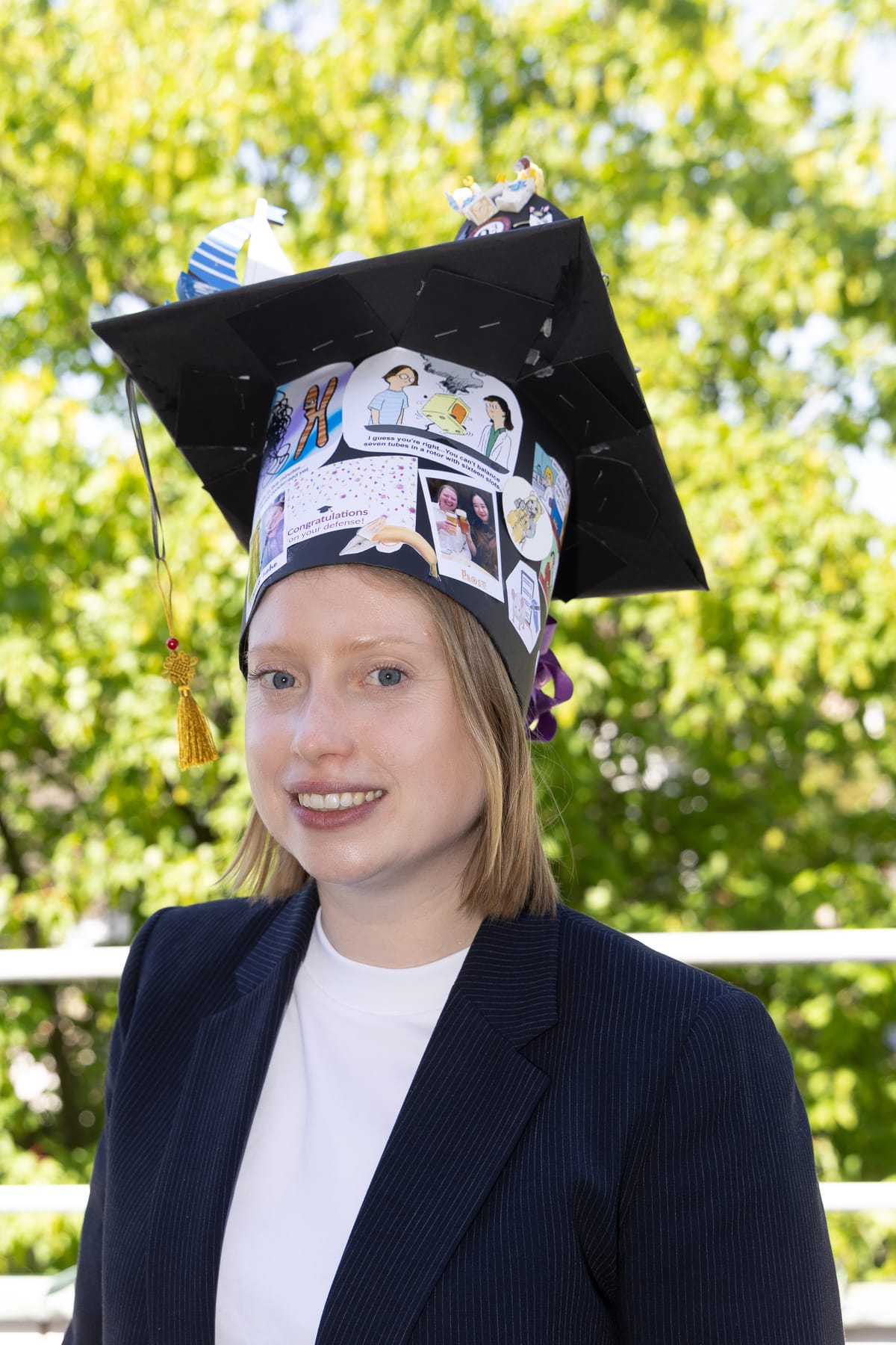 Lisa Münchhalfen at her PhD graduation